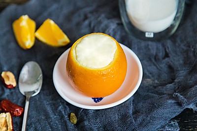 香橙蒸蛋-适合宝宝辅食