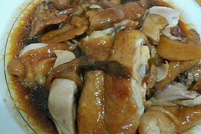 就酱油大鸡腿
