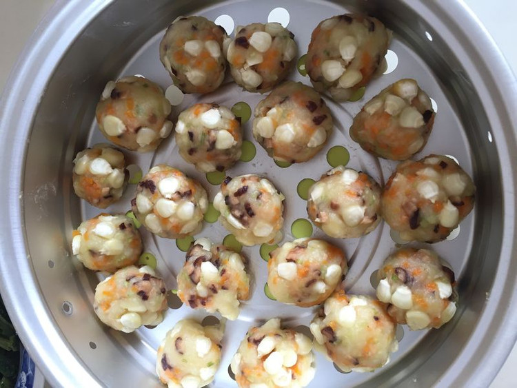 宝宝辅食杂蔬丸子的做法