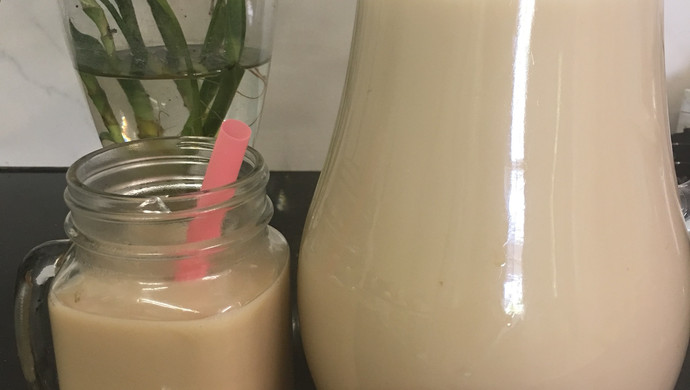玫瑰花珍珠奶茶