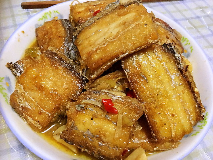红烧带鱼家常做版的做法