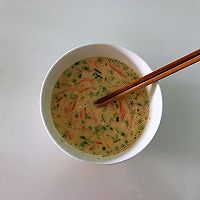 #节后清肠大作战#胡萝卜鸡蛋饼的做法图解6
