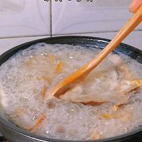 #冬季滋补花样吃法#潮汕海鲜砂锅粥的做法图解10