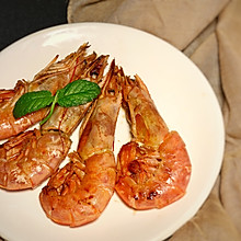 #夏日开胃餐#香煎阿根廷红虾
