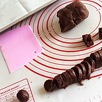  香醇趣多多巧克力豆曲奇饼干#美食新势力#的做法图解5