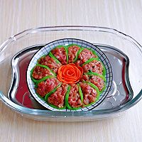 #钟于经典传统味#花开富贵～萝卜酿肉的做法图解11