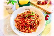 #我们约饭吧#最不用烹饪技巧的江南美味-红椒炒河虾的做法