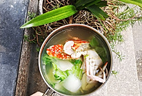 #一周减脂不重样#夏季清凉——花蟹白菜汤的做法
