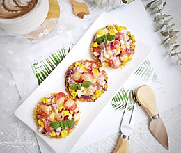 一碗剩米饭的再次华丽转身——米饭披萨的做法