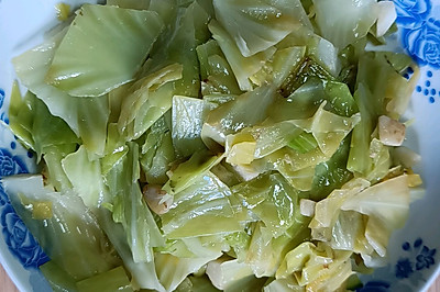 清炒包菜