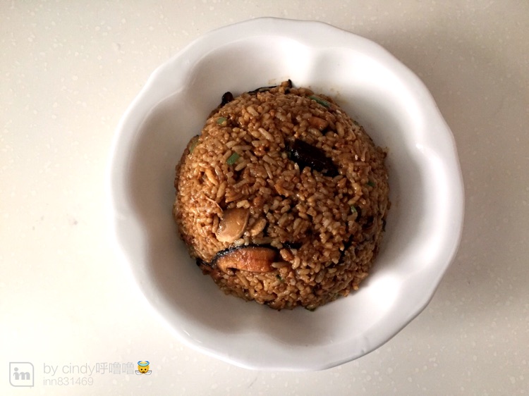 姜老刀版香菇油饭的做法图解6