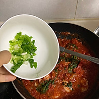 减肥菜谱五西红柿鲜虾菠菜意面的做法图解18