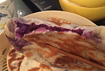 紫薯发面饼的做法