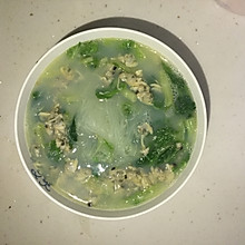 蛤蜊小白菜粉丝汤