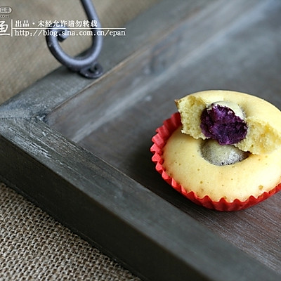 紫薯夹心小蛋糕