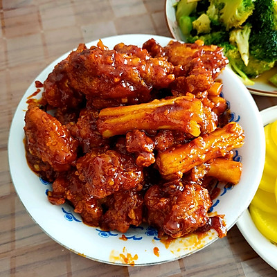 韩式甜辣炸鸡