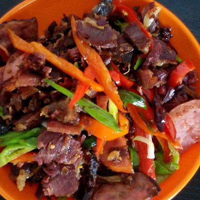 青椒炒腊肉