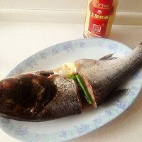 红烧肉炖胖头鱼的做法图解5