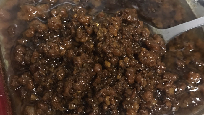 四川杂酱面臊子