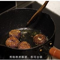 烤箱版➕黄油煎炸版爆浆芝士紫薯球的做法图解15