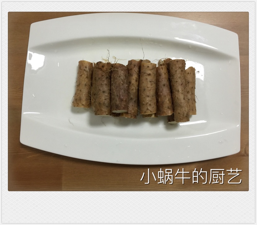 蒸山药