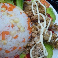 鸡排饭(沙拉&黑胡椒)的做法图解9