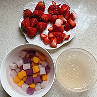 #“莓”好春光日志#草莓波波奶的做法图解2