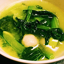 青菜鱼丸汤