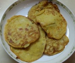 香蕉玉米饼的做法