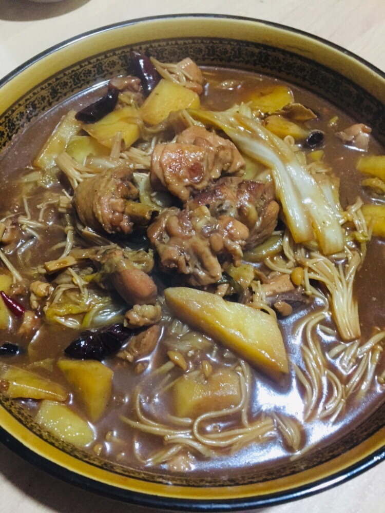 黄焖鸡米饭（宝贝们的最爱之一）的做法
