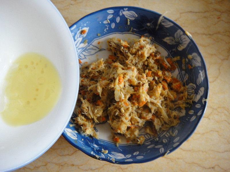 蟹粉蒸豆腐#食尚争霸 格兰仕微波炉试用#的做法图解6