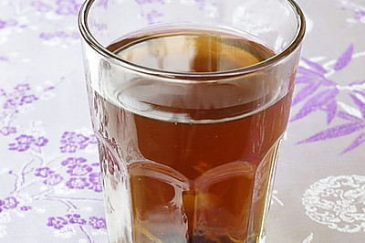 乌梅姜糖茶 ：冷饮过量后的应急措施