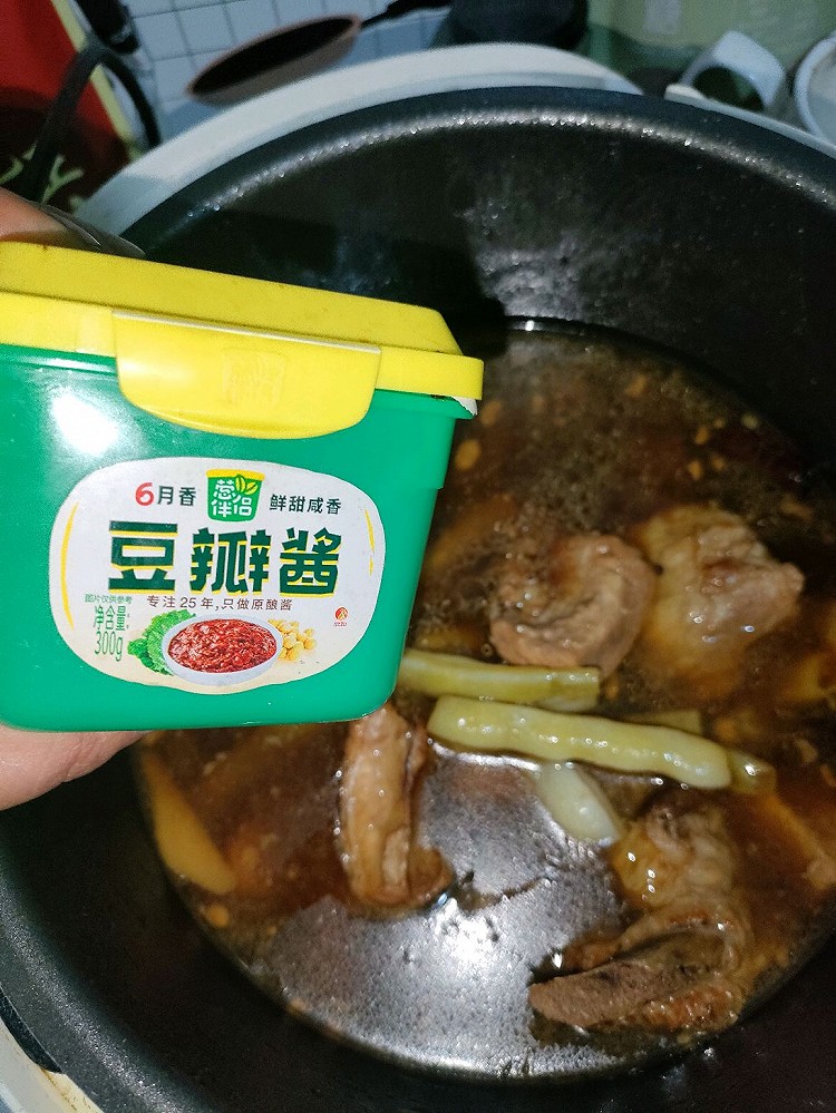 排骨炖芸豆的做法