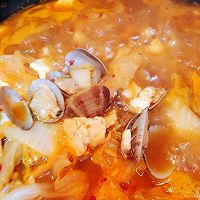 辣白菜豆腐汤的做法图解7