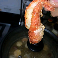 柱候酱虾蟹鸡煲的做法图解1