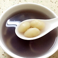 紫薯丸子糖水的做法图解2