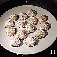晶莹剔透，最简单、最美味的蒸菜——【珍珠丸子】的做法图解11
