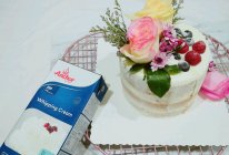 #安佳烘焙学院#鲜花裸蛋糕的做法