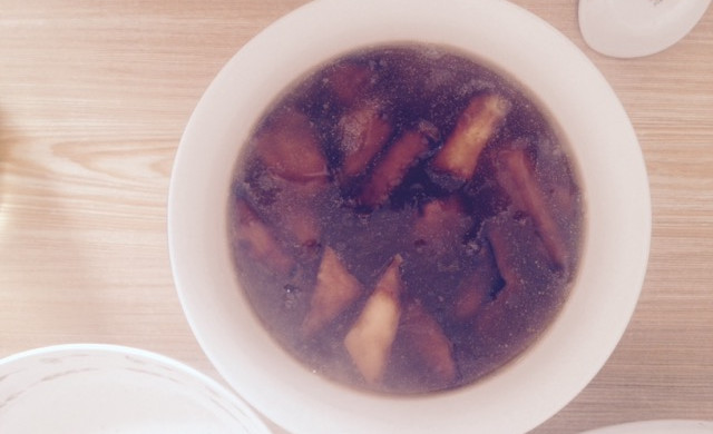 蜜汁红薯汤