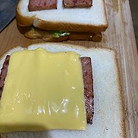 #一起土豆沙拉吧#早餐嫩牛肉火腿三明治的做法图解7