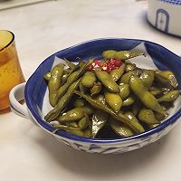 爽口香拌毛豆的做法图解5