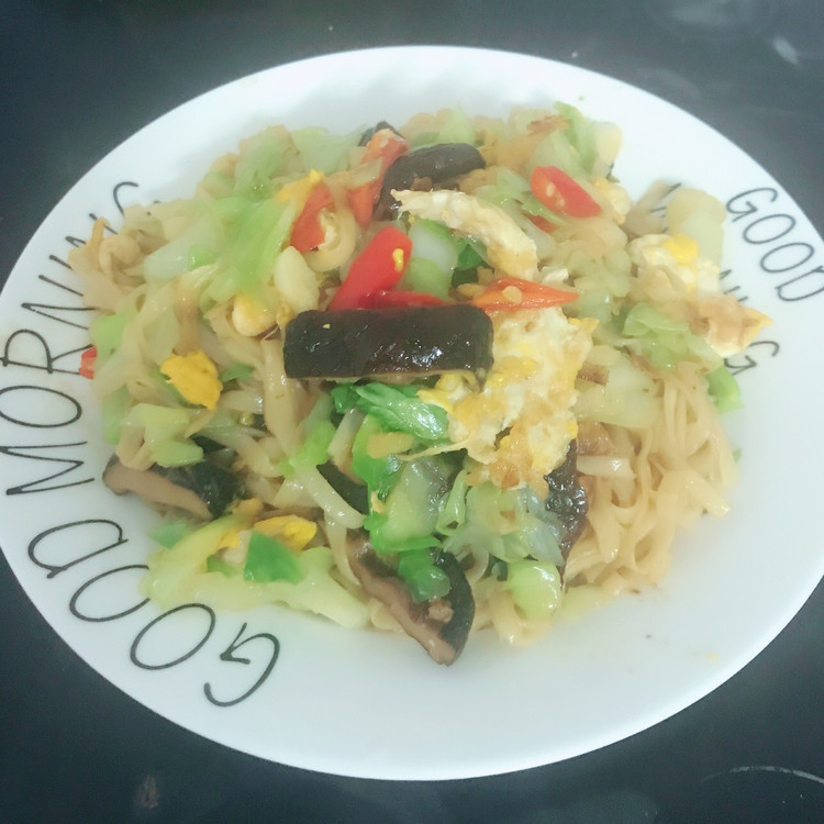 夜宵炒面的做法