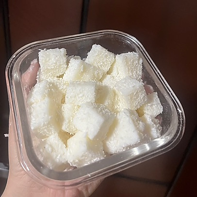 玉米淀粉版椰奶小方的做法