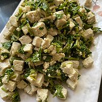 香椿拌豆腐的做法图解10
