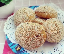 #美味开学季#咸香柔软的老北京麻酱烧饼的做法
