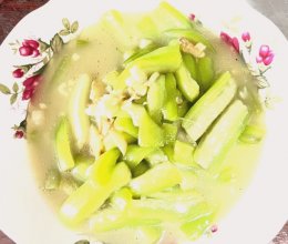 最简单好吃的白油丝瓜的做法