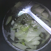 芥兰炒虾仁的做法图解3