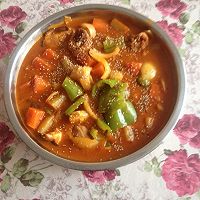 韩式辣鸡汤的做法图解3