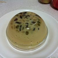 蜜豆鸡蛋牛奶布丁的做法图解6