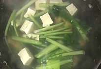 黄蛤小白菜豆腐汤的做法